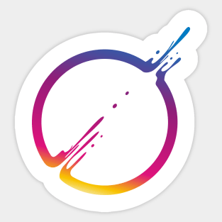 Circle colors Sticker